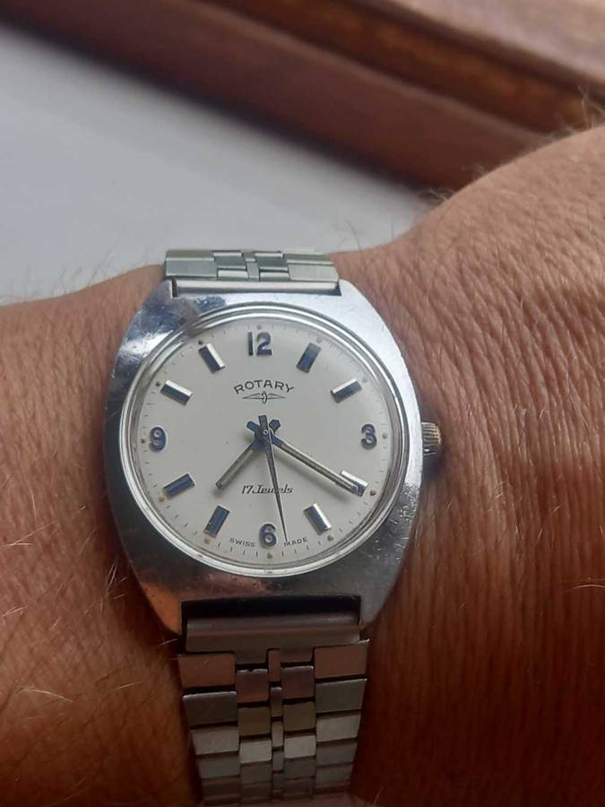 Vintage men's rotary watch