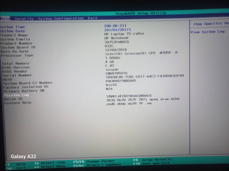 hp 15 ra0xx for spares or repair