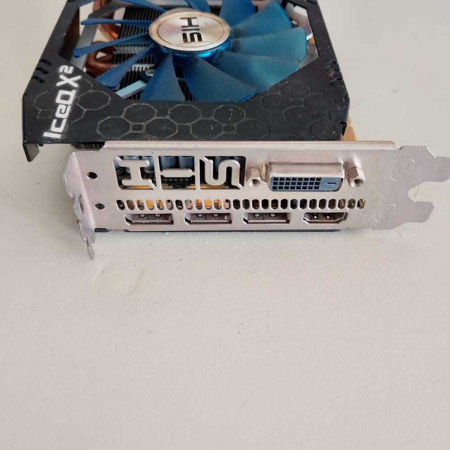 HIS ICE X2 RX580 8GB GDDR5 Graphics Card**Only 1 fan working** Sold As IS
