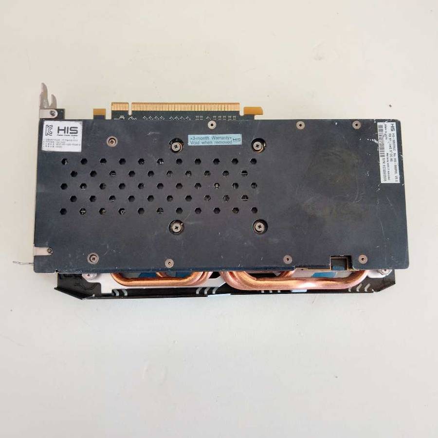HIS ICE X2 RX580 8GB GDDR5 Graphics Card**Only 1 fan working** Sold As IS