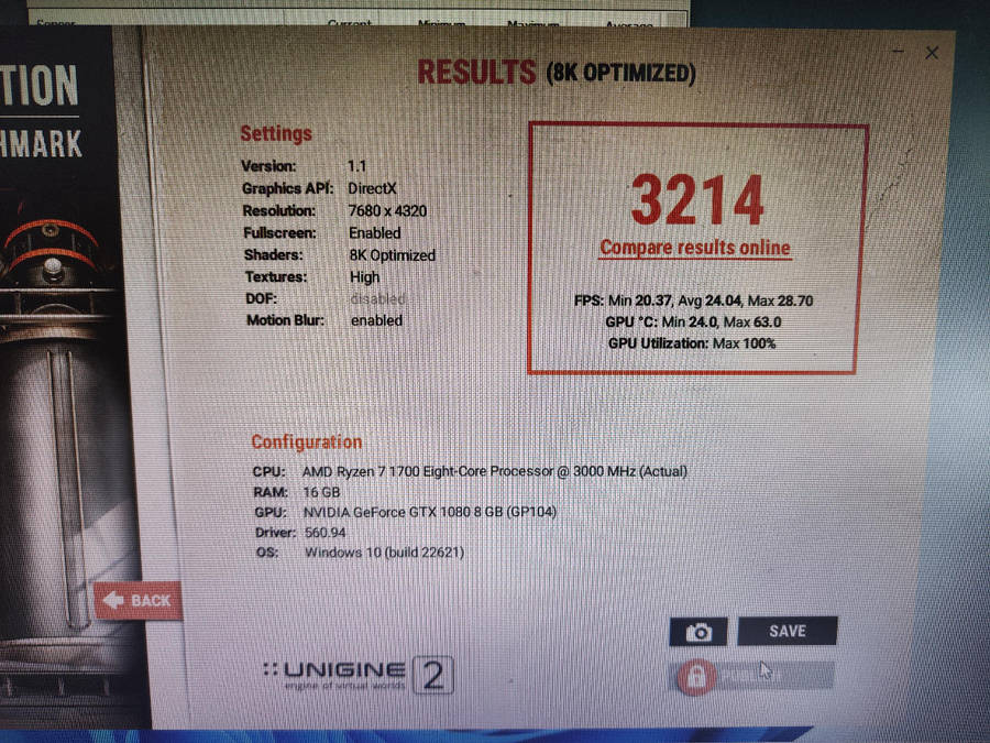 iChill Herculez X 3 GTX1080 8GB GDDR5X Graphics card