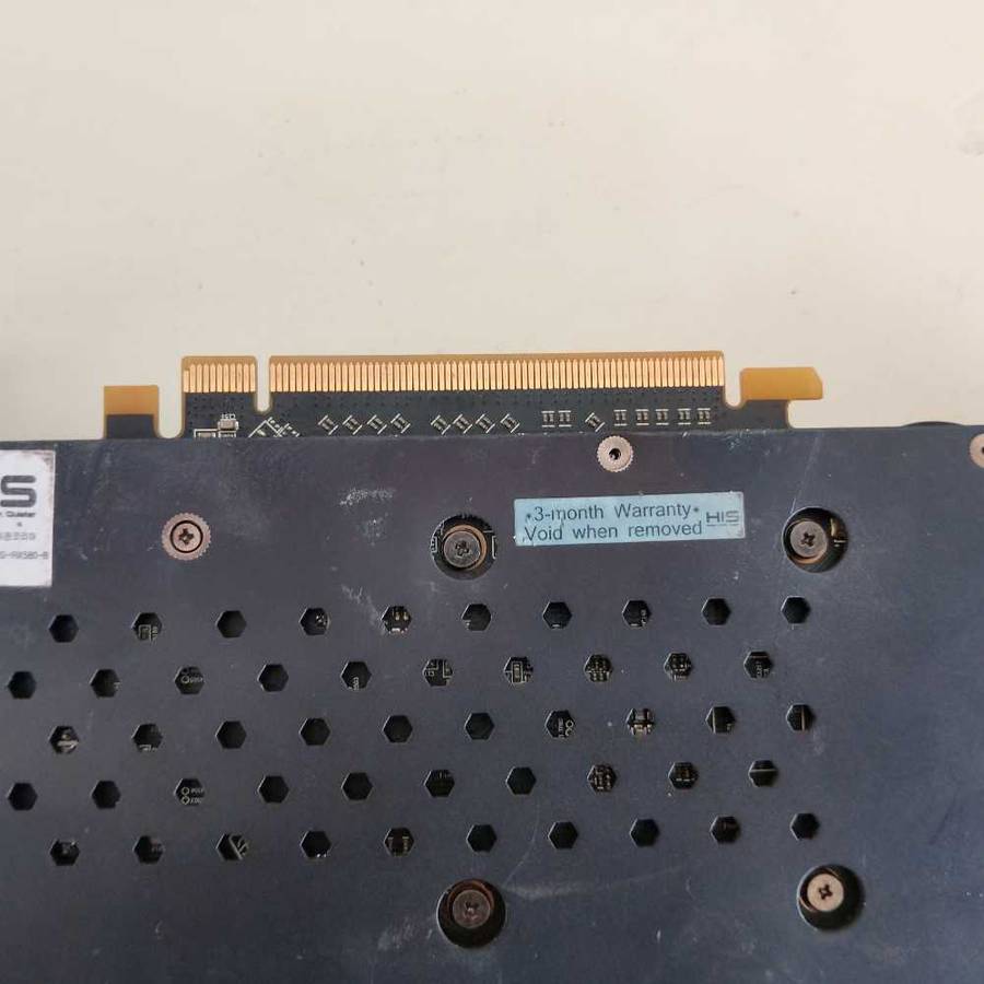 HIS ICE X2 RX580 8GB GDDR5 Graphics Card**Only 1 fan working** Sold As IS