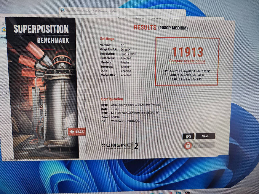 AMD Ryzen 5 5500 Gaming PC**GTX1660 Ti Graphics**512GB NVME**16GB DDR4 Ram