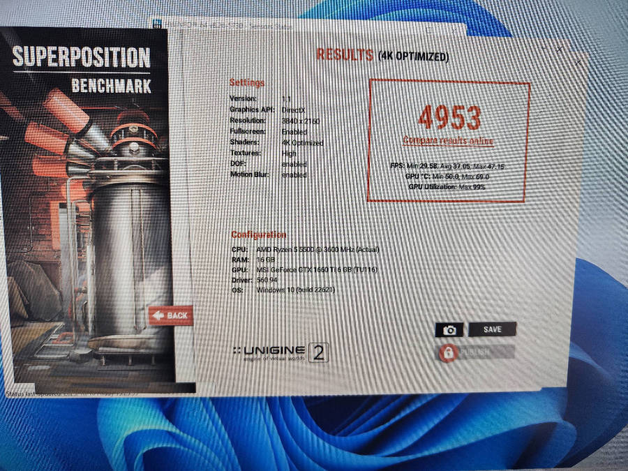 AMD Ryzen 5 5500 Gaming PC**GTX1660 Ti Graphics**512GB NVME**16GB DDR4 Ram