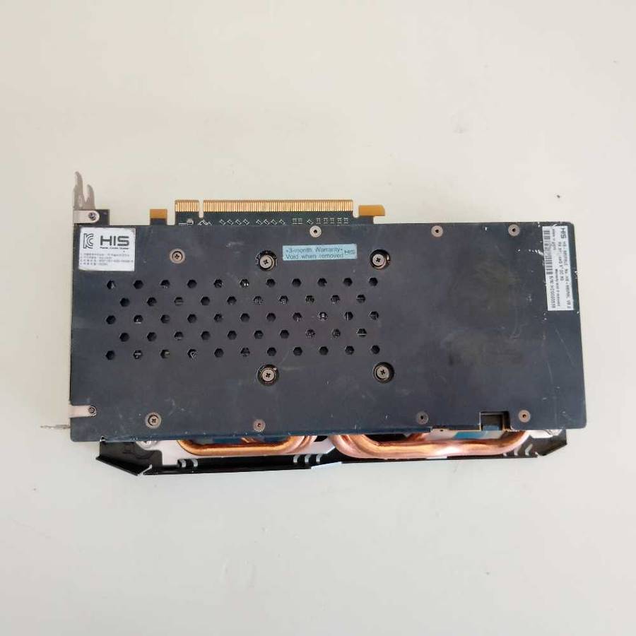 HIS ICE X2 RX580 8GB GDDR5 Graphics Card**Only 1 fan working** Sold As IS