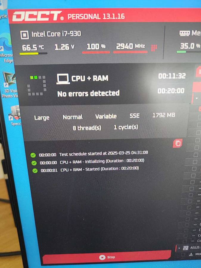 Intel core i7 Combo**12GB Ram**Asus P6T SE Motherboard
