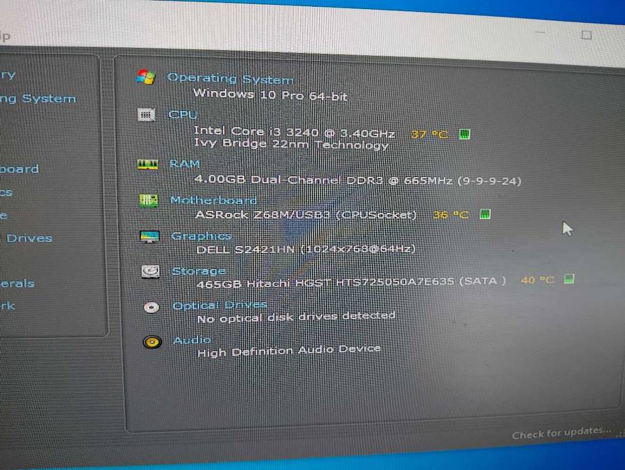 Intel Core i3 3240 Combo**ASRock z68m Motherboard**4GB DDR3 Ram**SATA port damaged