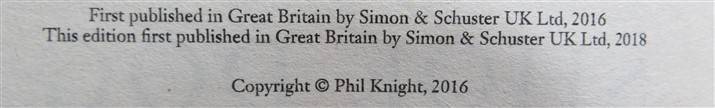 Shoe Dog - Phil Knight - Memoir by creator of Nike