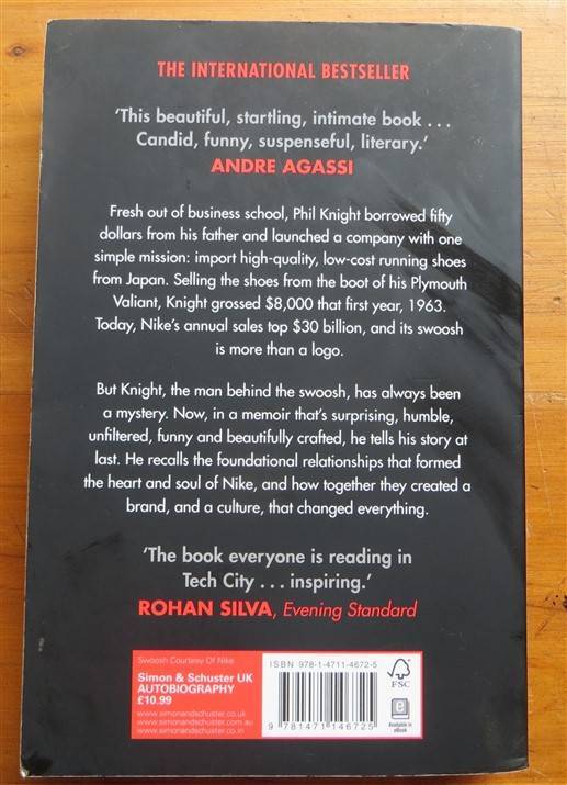 Shoe Dog - Phil Knight - Memoir by creator of Nike