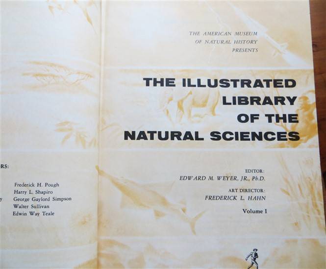 (1958) The Illustrated Library of Natural Science - 4 x Volumes for 1 Bid - American Museum Natural