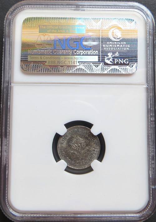 1961 RSA Silver Tiekie 2 1/2c NGC MS65 - High Grade