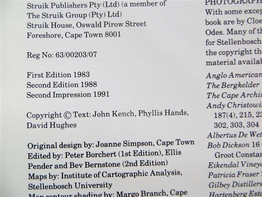 The Complete Book of South African Wine - Hardcover