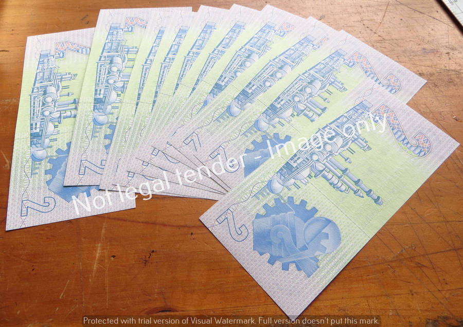 10 x GPC De Kock R2 Replacement Notes WW #3930740 to 49