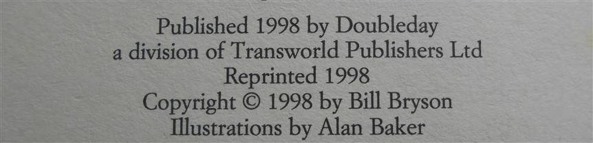 Notes from a Big Country - Bill Bryson Hardcover