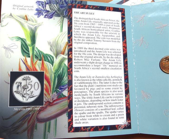 1997 RSA Uncirculated Coin Set as issued by SA Mint
