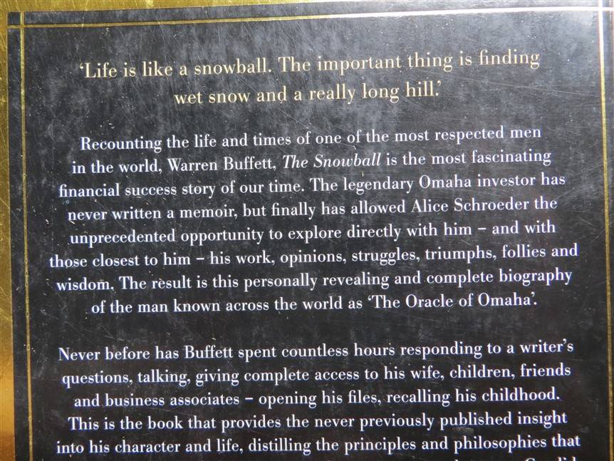 The Snowball - Warren Buffett and the Business of Life - Alice Schroeder