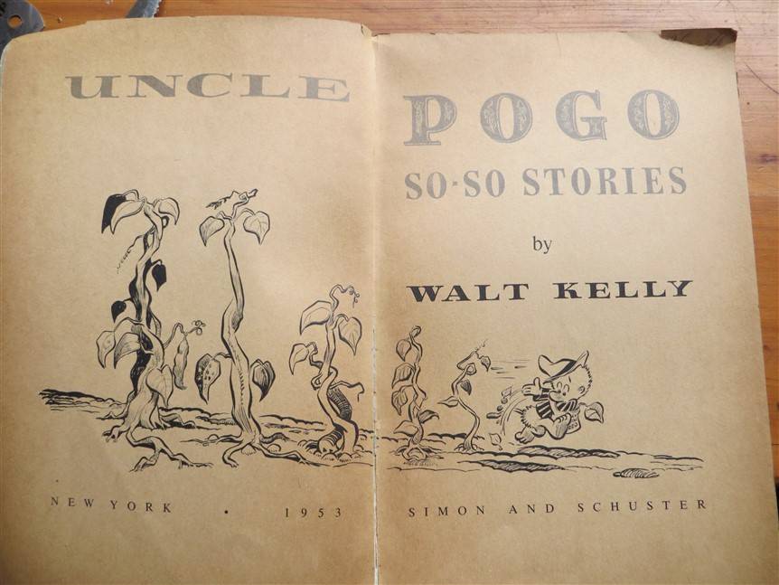 1953 Uncle Pogo - Walt Kelly - So So stories