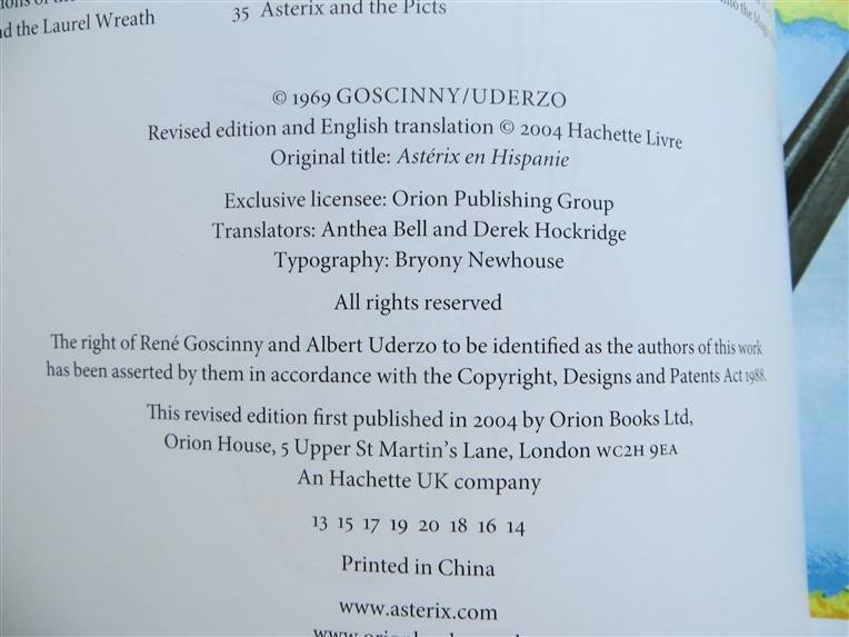 Asterix in Spain - Comic Book - Goscinny & Uderzo - good condition