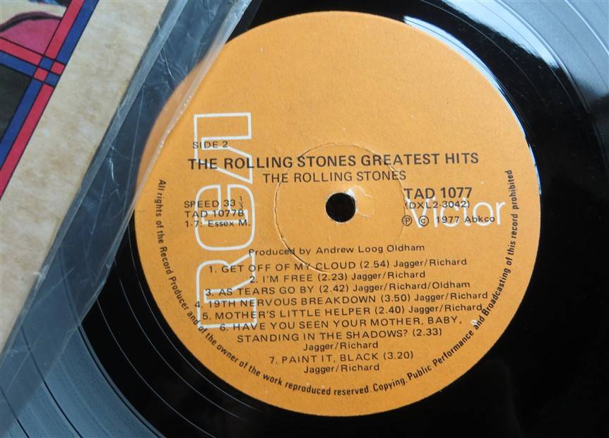 Rolling Stones - Greatest Hits 2 x Vintage Vinyl LP Set - VG