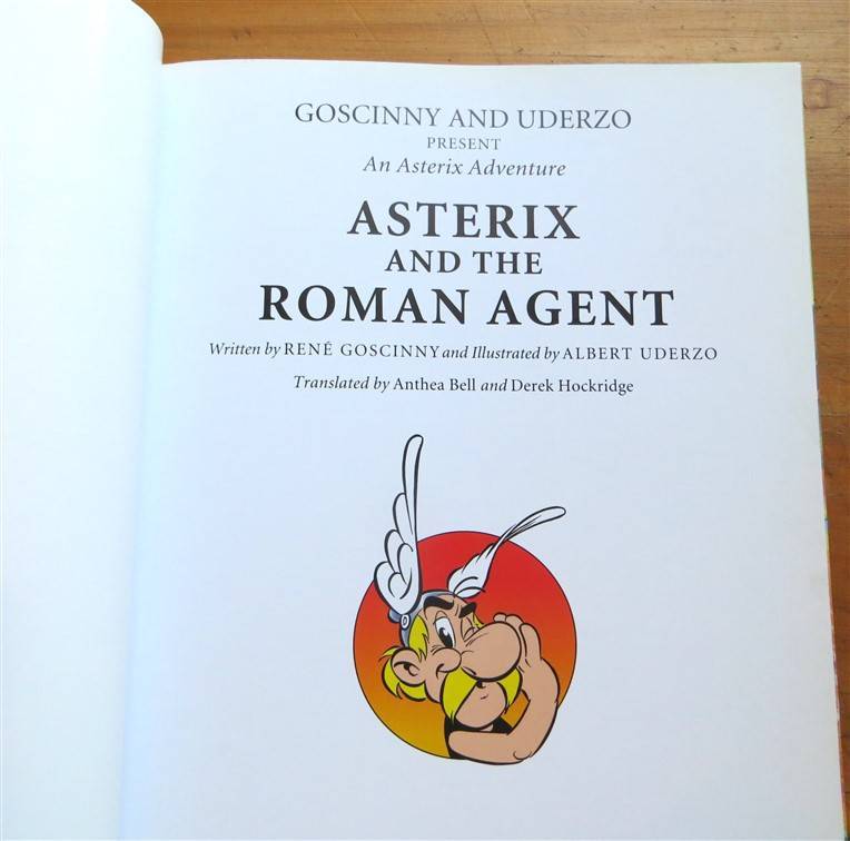 Asterix & the Roman Agent - Comic Book - Goscinny & Uderzo - good condition