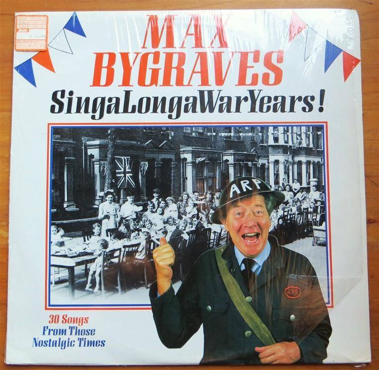 Max Bygraves - SingaLonga War Years - Vintage Vinyl LP - VG+