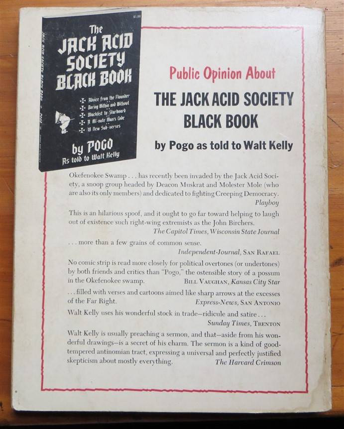 1959 Pogo - Walt Kelly - Instant Pogo - 1st Printing