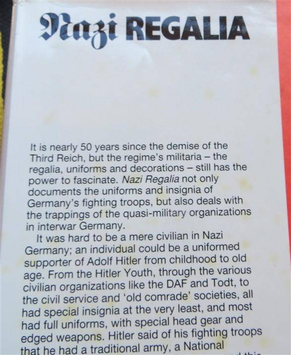 Nazi Regalia - E.W.W Fowler