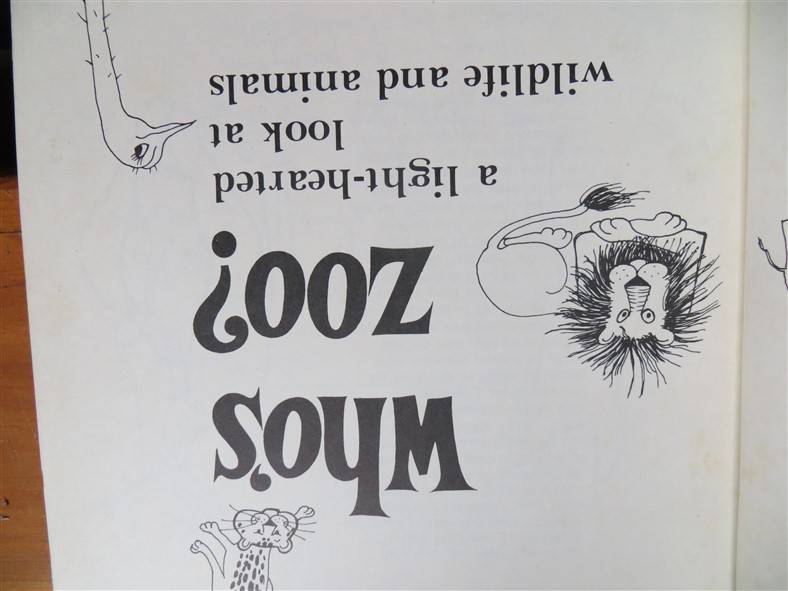 Who"s Zoo - Famous People cartoons to raise money for Wildlife