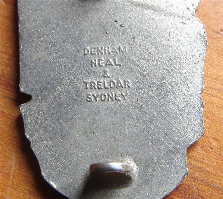 1958-59 - South Africa - Australia Bowling Team Badge