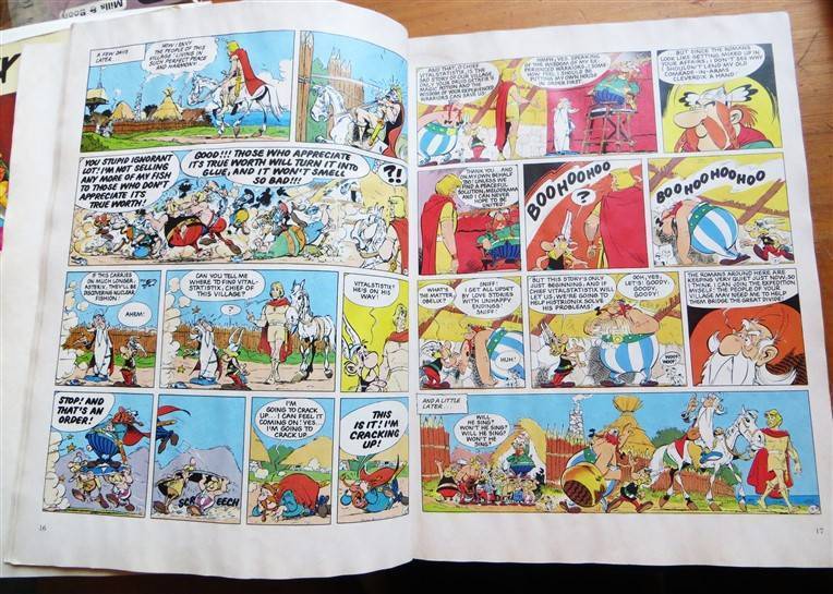 Asterix & the Great Divide - Comic Book - Goscinny & Uderzo - Water Damage Rescue