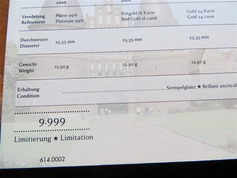Germany Edelmetaal - Precious Metal Plated 2 Euro Coin Set