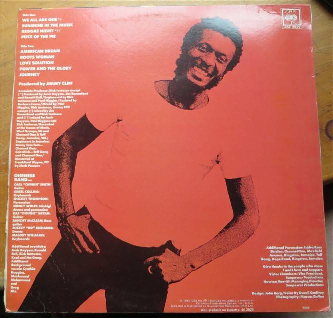 Jimmy Cliff - The Power & the Glory x LP Vintage Vinyl - VG