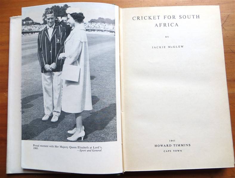 Cricket for South Africa - Jackie McGlew 1961