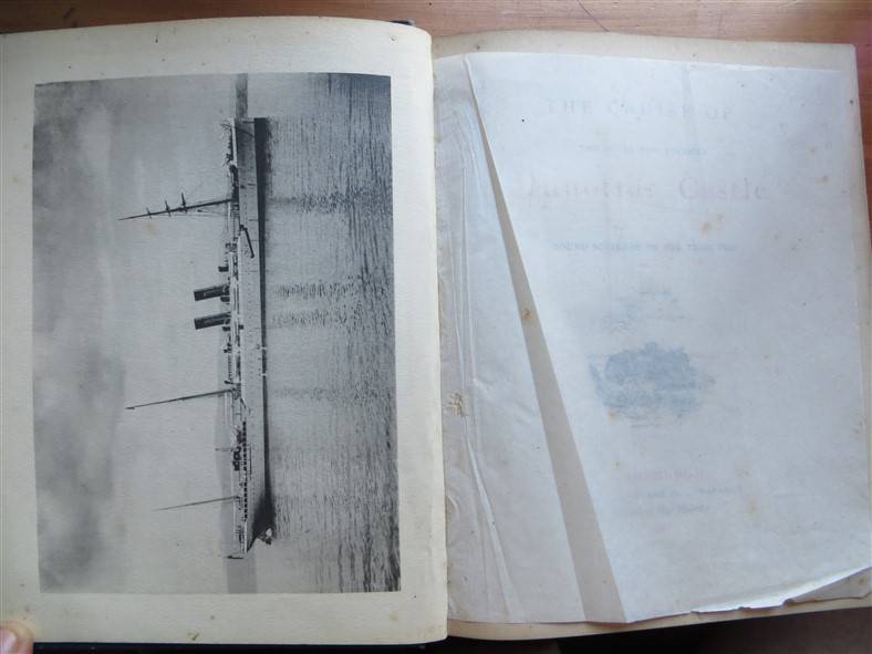 1891 - The Cruise of the Dunottar Castle - The Royal Mail Steamer