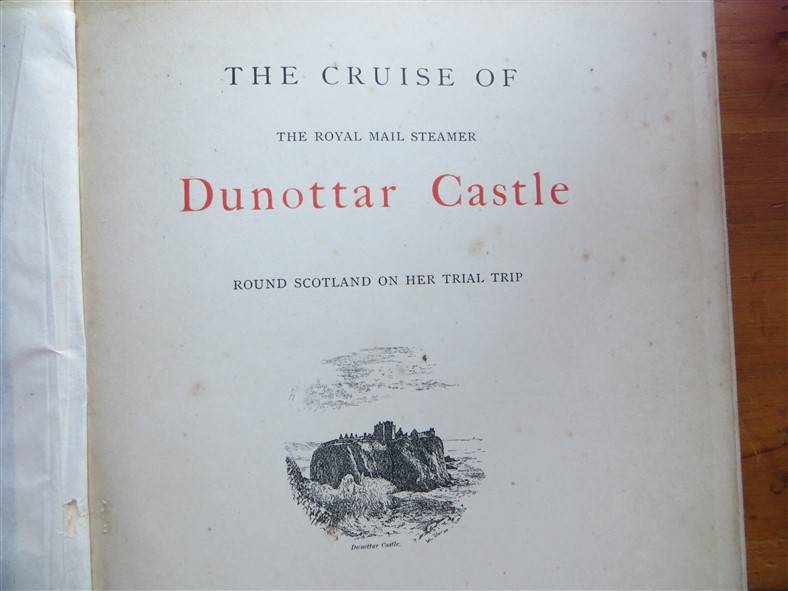1891 - The Cruise of the Dunottar Castle - The Royal Mail Steamer