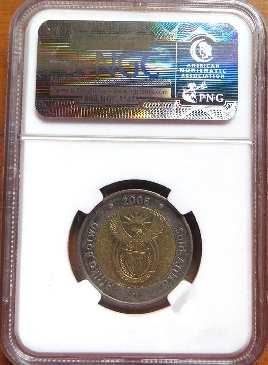 2008 Mandela R5 NGC XF45