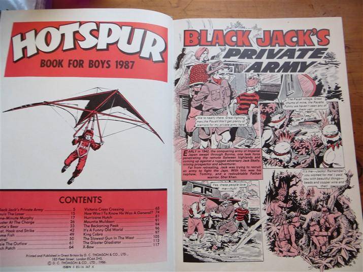 Hotspur Book for Boys 1987 Annual