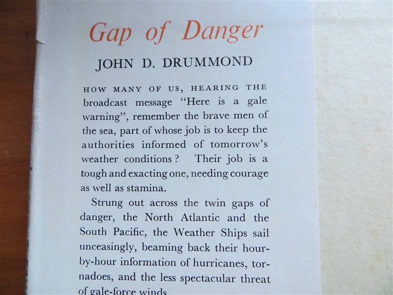 Gap Of Danger - John D.Drummond - The Story of the Weather Ships