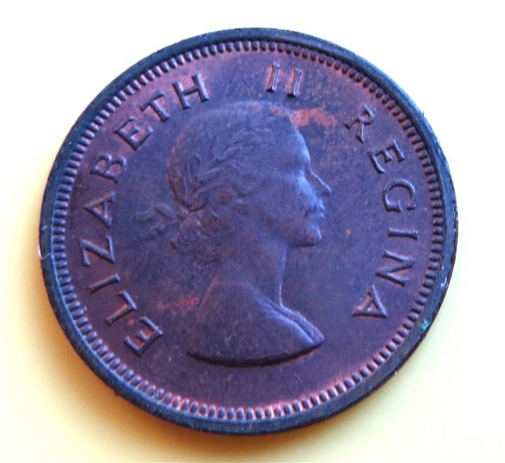 1958 SA Union 1/4d Farthing Coin