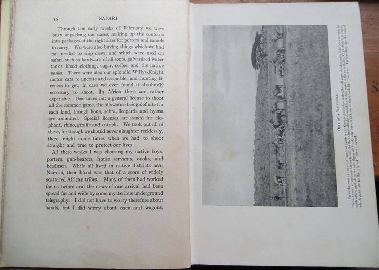 Safari - A Saga of the African Blue - 1928 - Martin Johnson