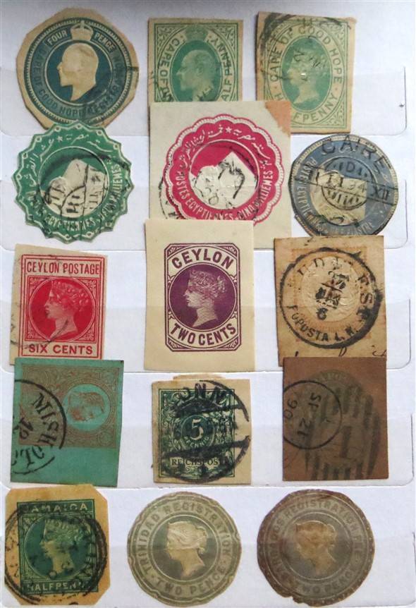 World Postal Label / Postage paid Lot - 1 Bid for All