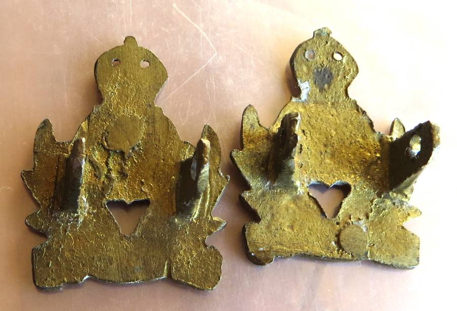 Pair of Intelligence Corps badges