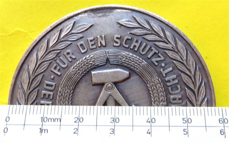 1961 German Berlin Democratic Republic - 58mm Large Medallion
