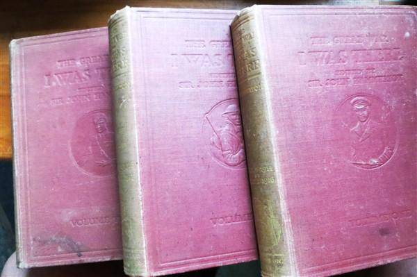 The Great War WW1 - I was There - Sir J. Hammerton - Volumes 1 + 2 + 3