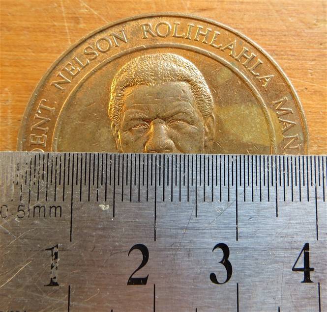 1998 Nelson Mandela Medallion - By Act of Congress - 38mm