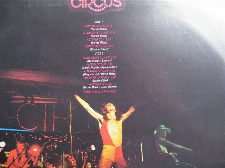 Circus - In the Arena - Vintage LP - VG
