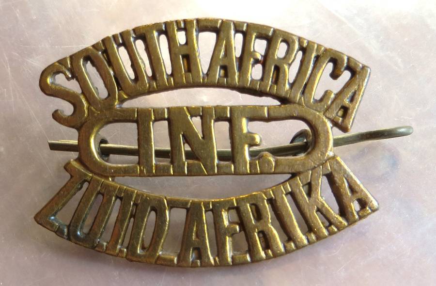 South Africa / Zuid Afrika Infantry Shoulder Title