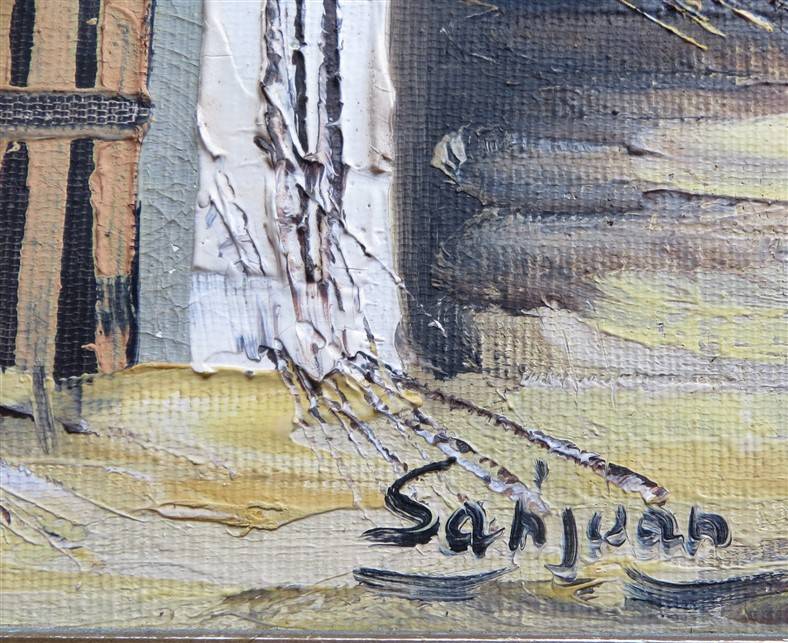 Original Framed Painting - Sanjuan