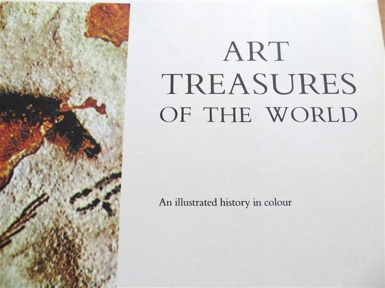 Art Treasures of the World - Large Hardcover - illustrated History
