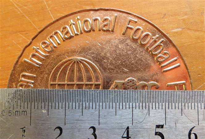 Aberdeen International Football Festival Marge Medallion +-56mm
